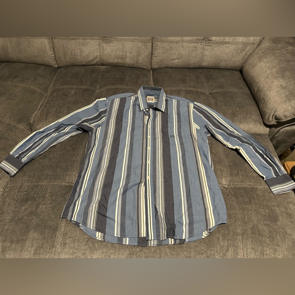 Cinch men’s long sleeve button up shirt